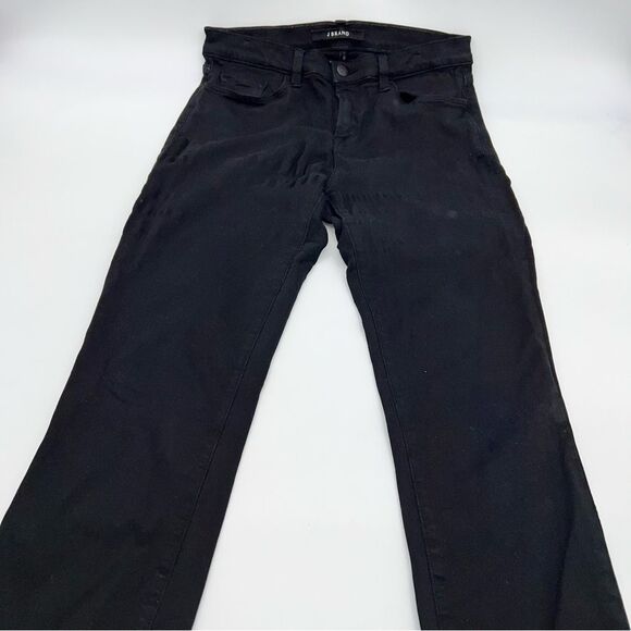 J Brand Women's Skinny Leg in Deep Black Mid Rise Woman's Jeans Size 30 - Picture 5 of 12